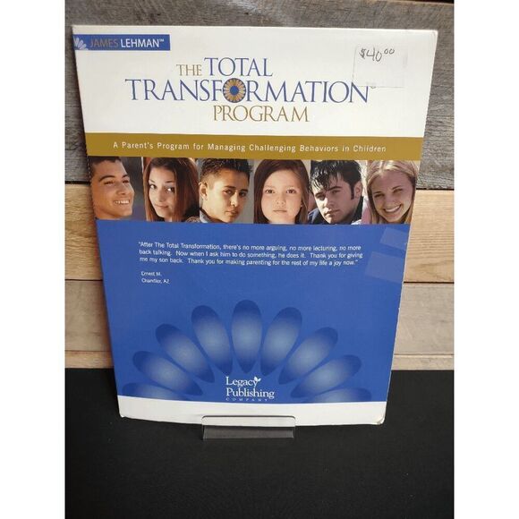 The Total Transformation Program by James Lehman Workbook + Audio CDs - Picture 1 of 3